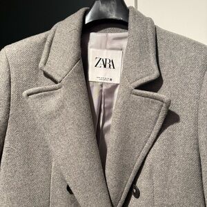 Zara Gray Trench Coat